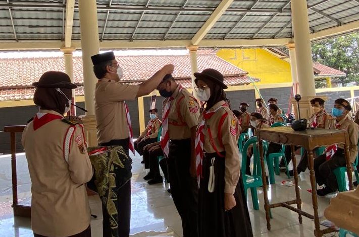 Resmi dibuka, Gladian Pemimpin Regu Penggalang Kwartir Daerah Jawa Tengah di cilacap